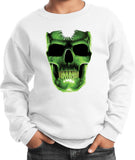 Kids Halloween Sweatshirt Glow Bones - Senob right