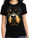 Ladies Rottweiler T-shirt - Senob right