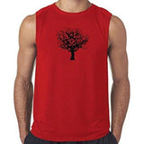 Mens "Tree of Life" Muscle Tee Shirt - Senob right - 5