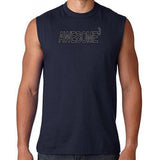 Mens Awesome Cubed Muscle Tee Shirt - Senob right - 4