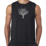 Mens "Tree of Life" Muscle Tee Shirt - Senob right - 1