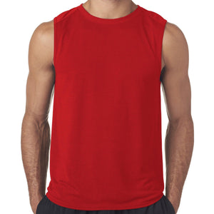 Mens Moisture-wicking Muscle Tank Top Shirt - Senob right - 1
