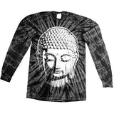 Mens Big Buddha Head Long Sleeve Tee Shirt - Senob right - 9
