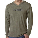 Mens Awesome Cubed Lightweight Hoodie Tee Shirt - Senob right - 4