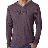 Mens Awesome Cubed Lightweight Hoodie Tee Shirt - Senob right - 6
