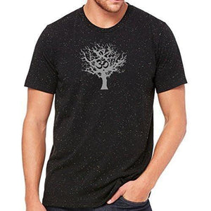 Mens Tree of Life Marble Tee Shirt - Senob right - 3