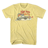 Soul Train Vintage Logo Yellow Heather T-shirt - Senob right