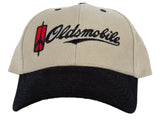 Oldsmobile Hat Two Tone Embroidered Cap - Senob right