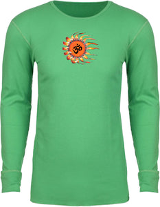 OHM Sun Long Sleeve Thermal Senob right Tee Shirt - Senob right