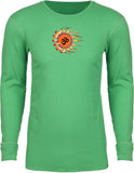 OHM Sun Long Sleeve Thermal Senob right Tee Shirt - Senob right