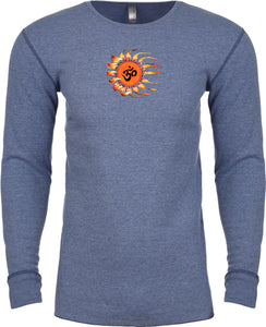 OHM Sun Long Sleeve Thermal Senob right Tee Shirt - Senob right