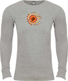 OHM Sun Long Sleeve Thermal Senob right Tee Shirt - Senob right