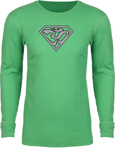 Super OM Long Sleeve Thermal Senob right Tee Shirt - Senob right