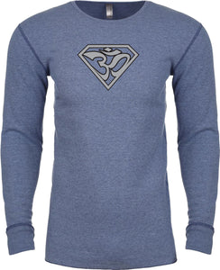 Super OM Long Sleeve Thermal Senob right Tee Shirt - Senob right