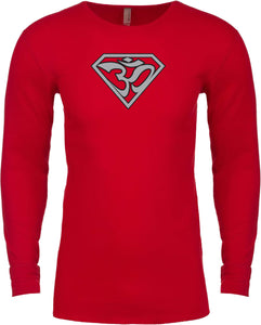 Super OM Long Sleeve Thermal Senob right Tee Shirt - Senob right