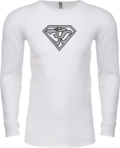 Super OM Long Sleeve Thermal Senob right Tee Shirt - Senob right