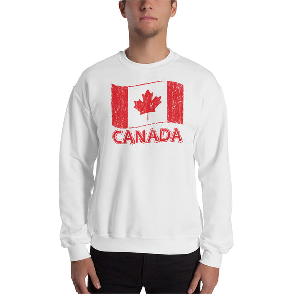 Canada Flag Men's Sweatshirt - Senob right